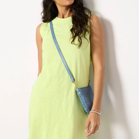 Evereve Lime Kingsley Knit Dress Sz: L - Picture 3 of 5